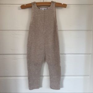 Knit overalls